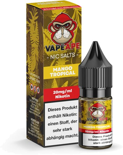 Vape Ape Nikotinsalzliquid Mango Tropical 20mg
