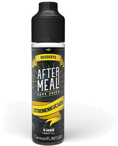 Vape Juice After Meal Zitronenkuchen Longfill 15 ml