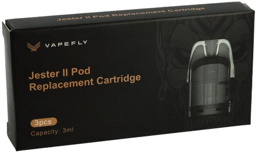 Vapefly Jester 2 Pod 0,6 Ohm (3 Stück pro Packung) Vapefly Jester 2 Pod 0,6 Ohm (3 Stück pro Packung)
