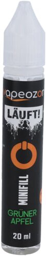 Vapeozon Läuft! Minifill Liquid Grüner Apfel 20ml 0mg