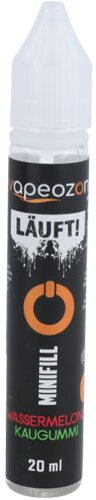 Vapeozon Läuft! Minifill Liquid Wassermelone-Kaugummi 20ml 0mg Vapeozon Läuft! Minifill Liquid Wassermelone-Kaugummi 20ml 0mg