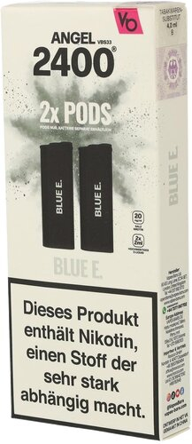 Vapes Bars Angel 2400 Blue E. Pods 2x2ml 20mg