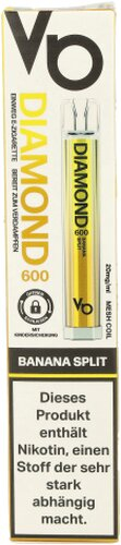 Vapes Bars Diamond Banana Split Einweg E-Zigaretten 20mg