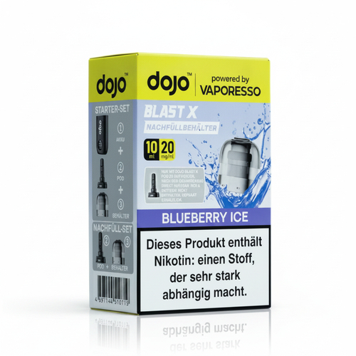 Vaporesso Dojo Blast X Pod Blueberry Ice Nachfüllbehälter 20mg