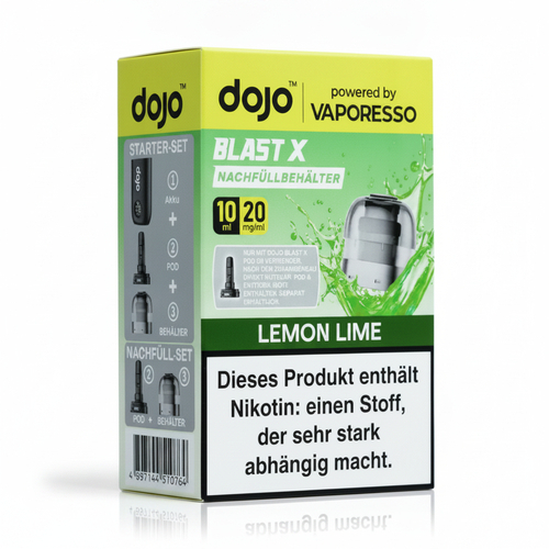 Vaporesso Dojo Blast X Pod Lemon Lime Nachfüllbehälter 20mg