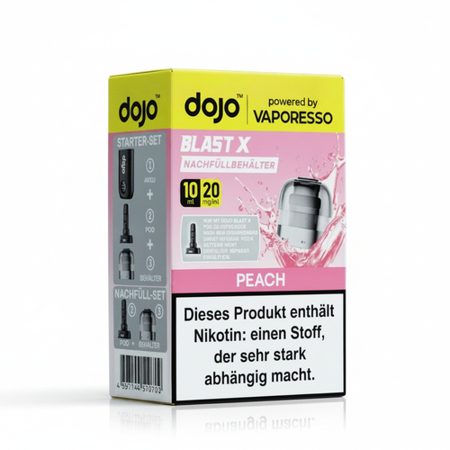 Vaporesso Dojo Blast X Pod Peach Nachfüllbehälter 20mg