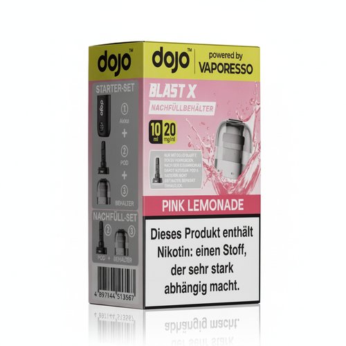 Vaporesso Dojo Blast X Pod Pink Lemonade Nachfüllbehälter 20mg