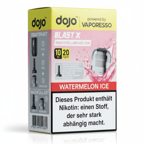 Vaporesso Dojo Blast X Pod Watermelon Ice Nachfüllbehälter 20mg