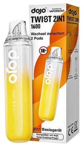 Vaporesso Dojo Twist 2in1 Basisgerät Gelb