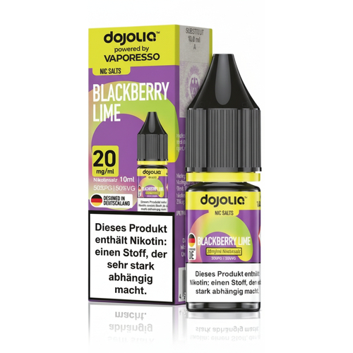 Vaporesso Dojoliq  Blackberry Lime Nikotinsalz Liquid 20mg