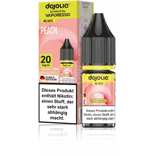 Vaporesso Dojoliq  Peach Nikotinsalz Liquid 20mg