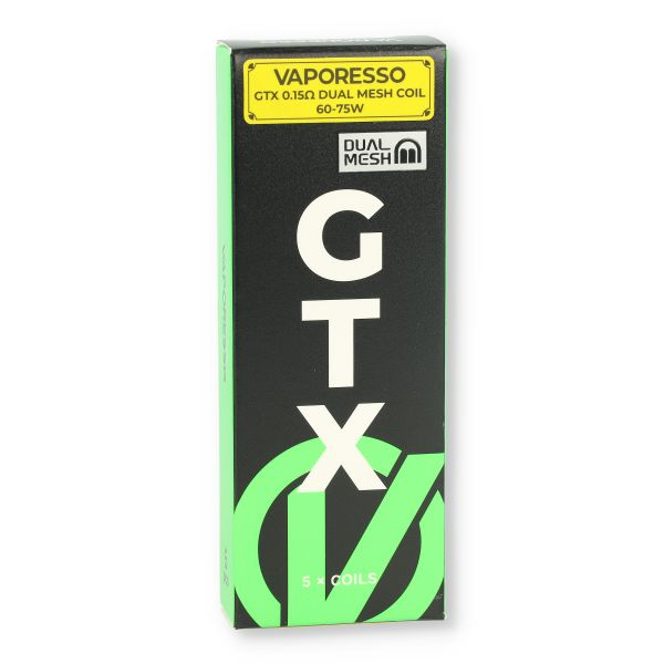 Vaporesso GTX 0,15 Ohm Dual Sieb Coil 5 Stück