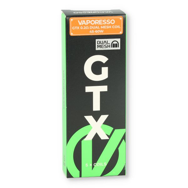Vaporesso GTX 0,2 Ohm Dual Sieb Coil 5 Stück