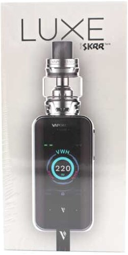 Vaporesso Luxe eZigaretten Kit mit SKRR Tank silber