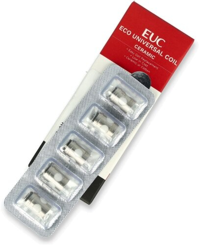 Vapresso EUC Ceramic SS316 Coil 5Stk. Vapresso EUC Ceramic SS316 Coil 5Stk.