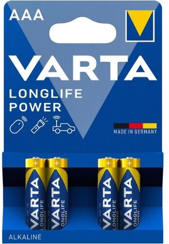 Varta Batterie AAA Micro High Energy 4903