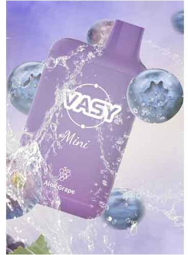 Vasy Mini Aloe Grape Einweg E-Shisha 20mg Vasy Mini Aloe Grape Einweg E-Shisha 20mg