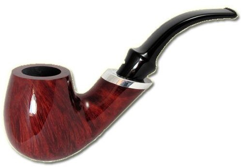 Vauen Jubiläumspfeife JU115 rot-braun glatt