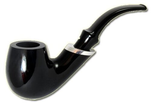 Vauen Jubiläumspfeife JU215 schwarz glatt