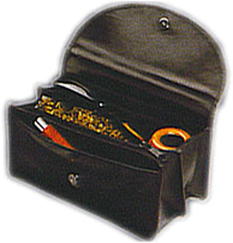 Vauen Lederkombitasche für 1 oder 2 Pfeifen Vauen Lederkombitasche für 1 oder 2 Pfeifen