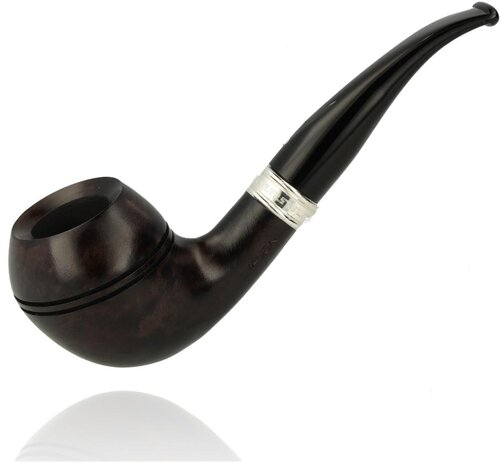 Vauen Pfeife De Luxe Anthrazit glatt DL08N