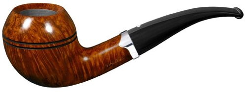 Vauen Pfeife Finn 108 braun glatt