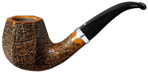 Vauen Pfeife Finn 506 braun, sandgestrahlt 