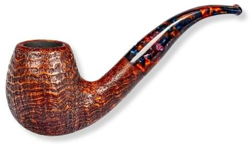 Vauen Pfeife Harlekin 504 Braun sandgestrahlt Vauen Pfeife Harlekin 504 Braun sandgestrahlt