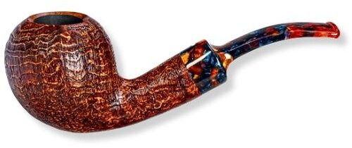 Vauen Pfeife Harlekin 513 Braun sandgestrahlt Vauen Pfeife Harlekin 513 Braun sandgestrahlt