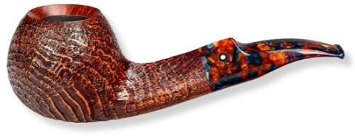 Vauen Pfeife Harlekin 532 Braun sandgestrahlt