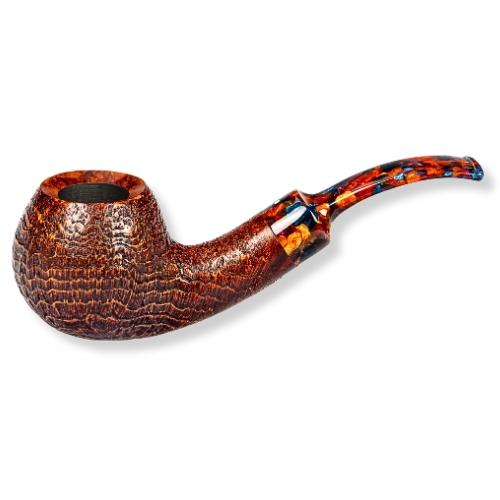 Vauen Pfeife Harlekin 537 Braun sandgestrahlt Vauen Pfeife Harlekin 537 Braun sandgestrahlt