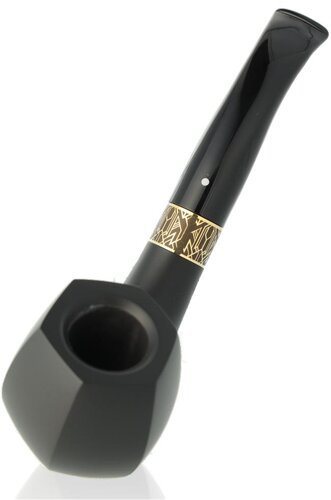 Vauen Pfeife Jay 106 Glatt Schwarz