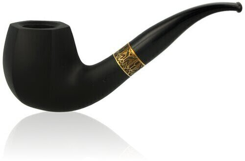 Vauen Pfeife Jay 106 Glatt Schwarz