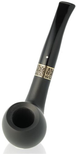Vauen Pfeife Jay 141 Glatt Schwarz