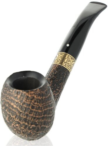 Vauen Pfeife Jay 541 Sandgestrahlt Braun