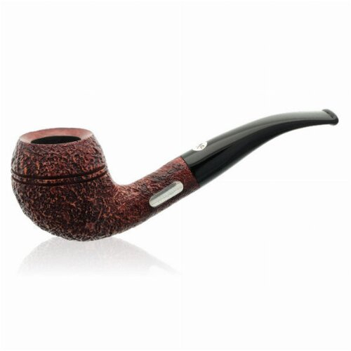 Vauen Pfeife Jubiläumsedition 175 Years JU 508 Dunkelbraun Sandgestrahlt mit Sterling-Silber-Emblem mit Filter im Schmuckkarton Vauen Pfeife Jubiläumsedition 175 Years JU 508 Dunkelbraun Sandgestrahlt mit Sterling-Silber-Emblem mit Filter im Schmuckkarton