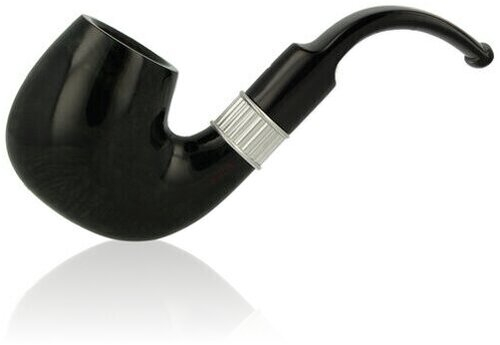 Vauen Pfeife Kensington No. 153 Grün Glatt Weißpunkt