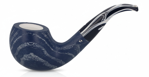 Vauen Pfeife Lime colored Blau 786