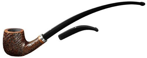 Vauen Pfeife Relax 527 braun, sandgestrahlt