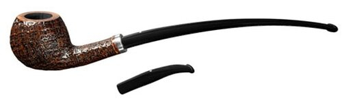 Vauen Pfeife Relax 544 braun, sandgestrahlt