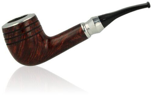 Vauen Pfeife Shine 168 dunkelbraun, glatt