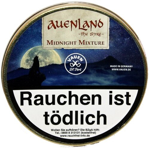 Vauen Pfeifentabak Auenland Midnight Mixture 50g Dose