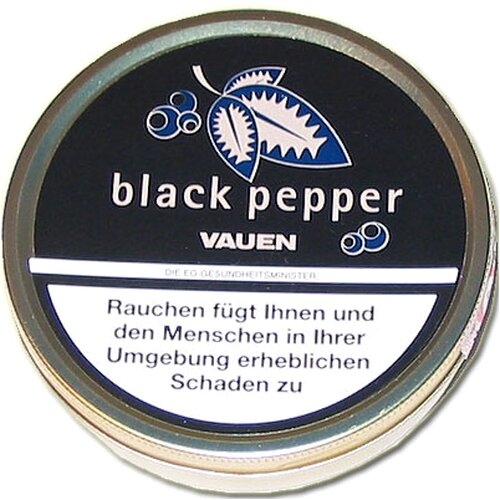 Vauen Pfeifentabak Black Pepper 50g Dose (Artikel wird nicht mehr hergestellt) Vauen Pfeifentabak Black Pepper 50g Dose (Artikel wird nicht mehr hergestellt)