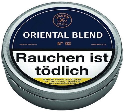 Vauen Pfeifentabak Oriental No.2 (Coriander Flavour) 50g Dose Vauen Pfeifentabak Oriental No.2 (Coriander Flavour) 50g Dose