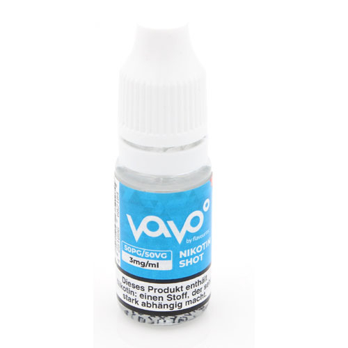 Vavo 10ml Nikotin-Shot 3mg 50PG/50VG Vavo 10ml Nikotin-Shot 3mg 50PG/50VG