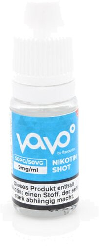 Vavo 10ml Nikotin-Shot 9mg 50PG/50VG Vavo 10ml Nikotin-Shot 9mg 50PG/50VG