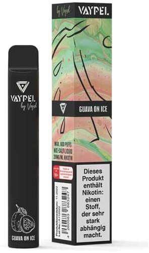 Vaypel Guava on Ice Einweg E-Zigarette 20mg Vaypel Guava on Ice Einweg E-Zigarette 20mg