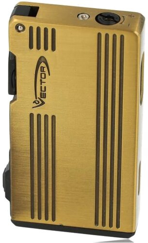 Vector Feuerzeug Defiance 09 Gold Satin Vector Feuerzeug Defiance 09 Gold Satin