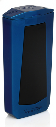 Vector Feuerzeug Icon V Sparkle Blue 06