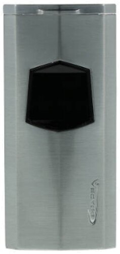 Vector Icon / 1c 3er Jetflame Feuerzeug Chrome Satin